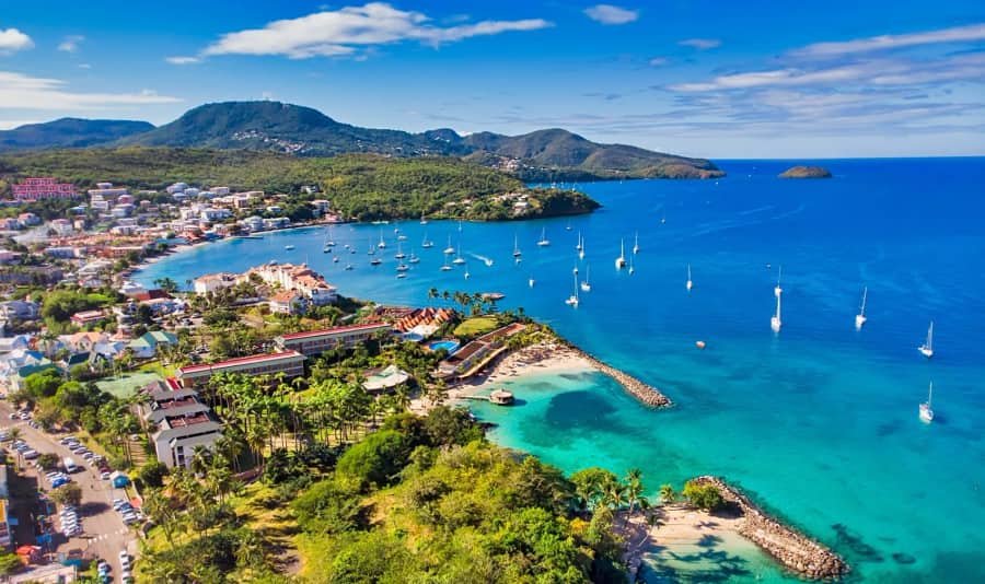 Costa de Martinica, un mercado inmobiliario de las Antillas francesas