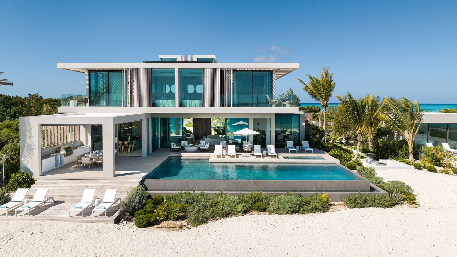 villa caribbean high end